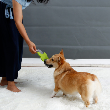 Forma del hueso de la naturaleza juguetes de felpa del frisbee del animal doméstico del perro para actividades al aire libre al por mayor Frisbee suave del perro